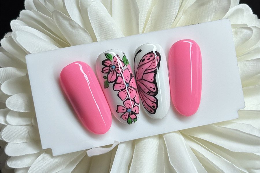 Butterfly Nail Art Tutorial